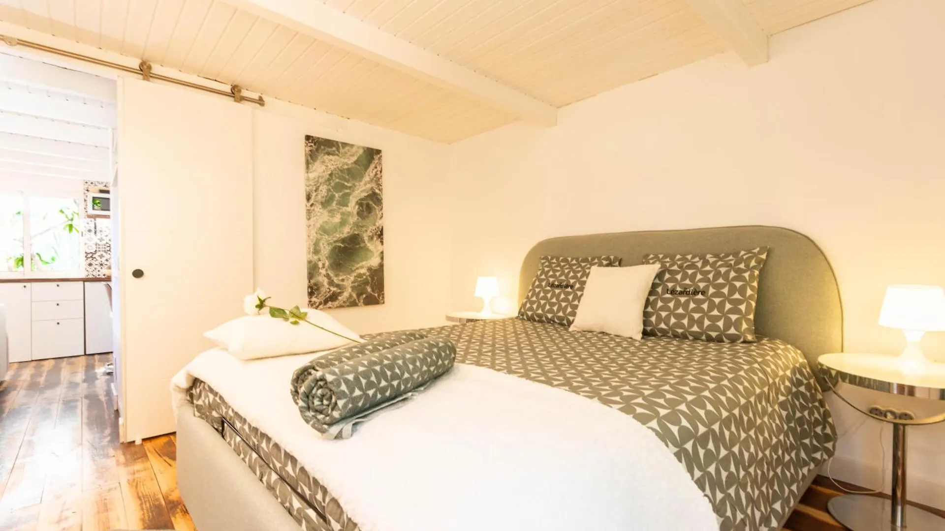 Lodge Nature In Quiet Montain - Private Jaccuzi And Garden, Wifi - La Lezardiere San Bartolomé